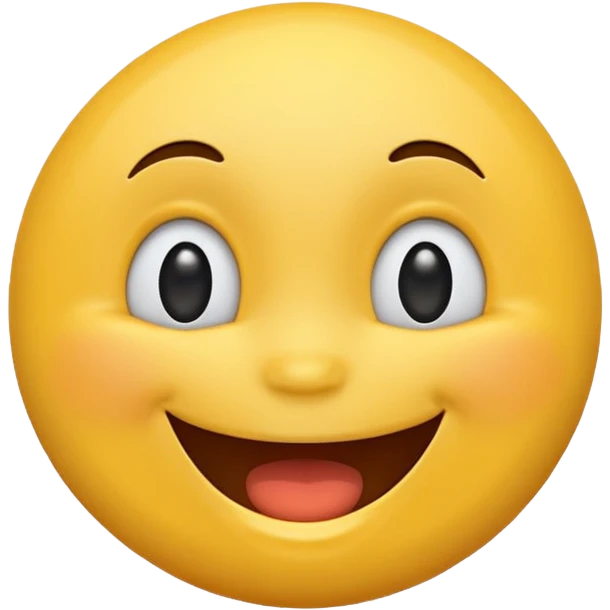 animated simpson style happy face emoji
