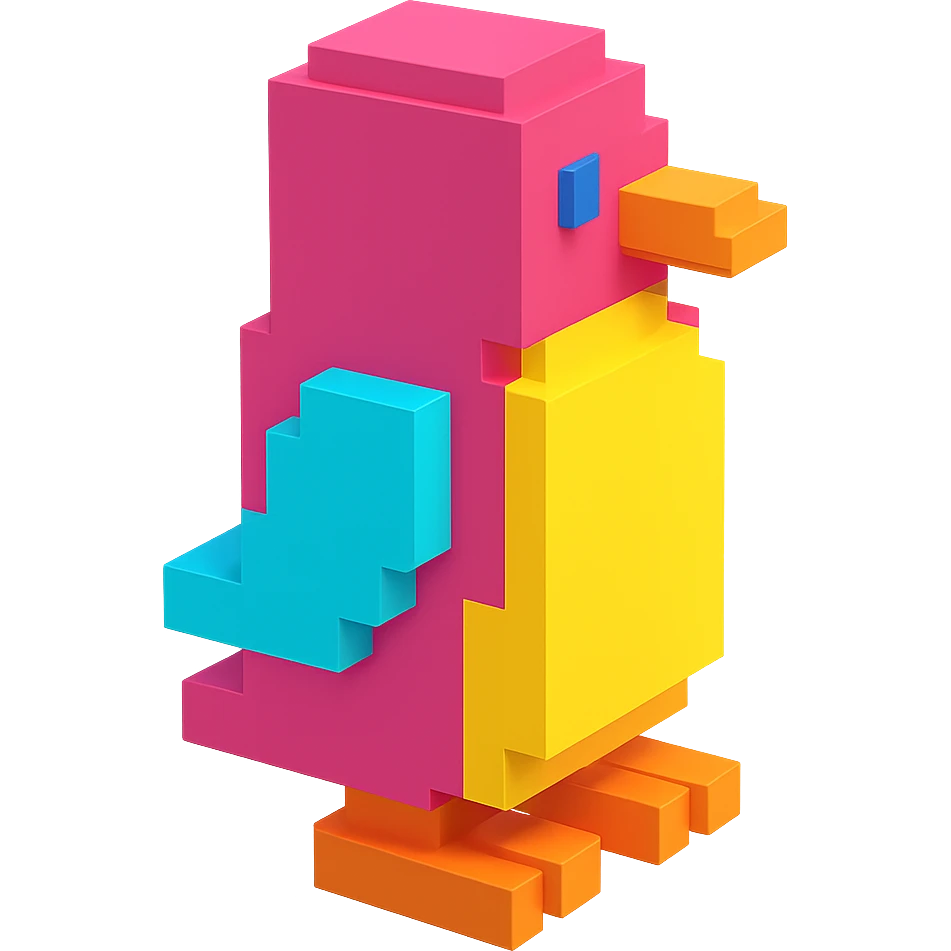 penguin, side view emoji