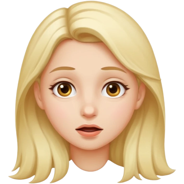 Girl semen cum on face emoji
