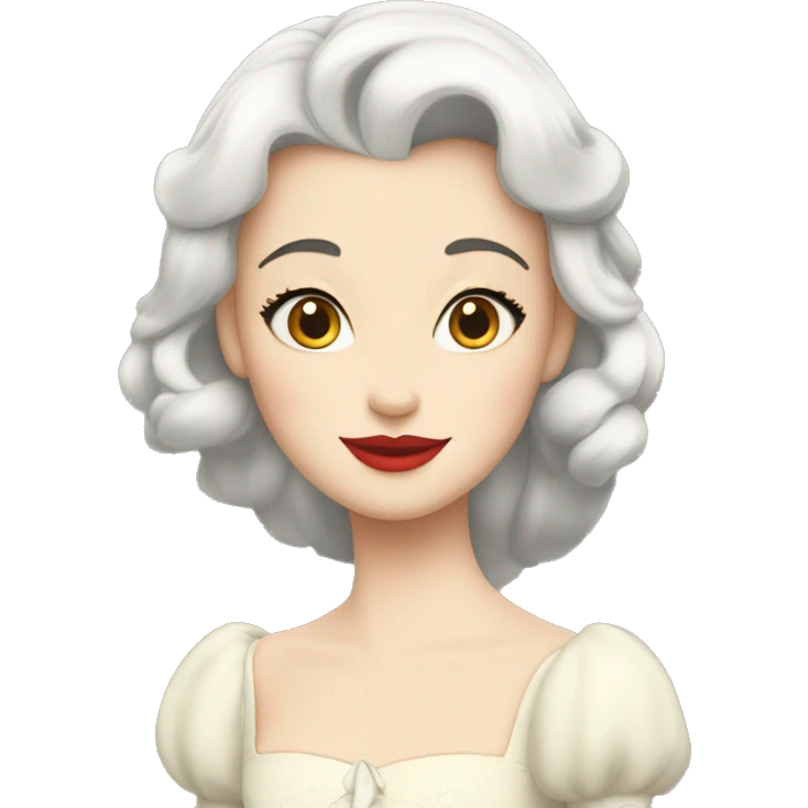 Blanche neige emoji