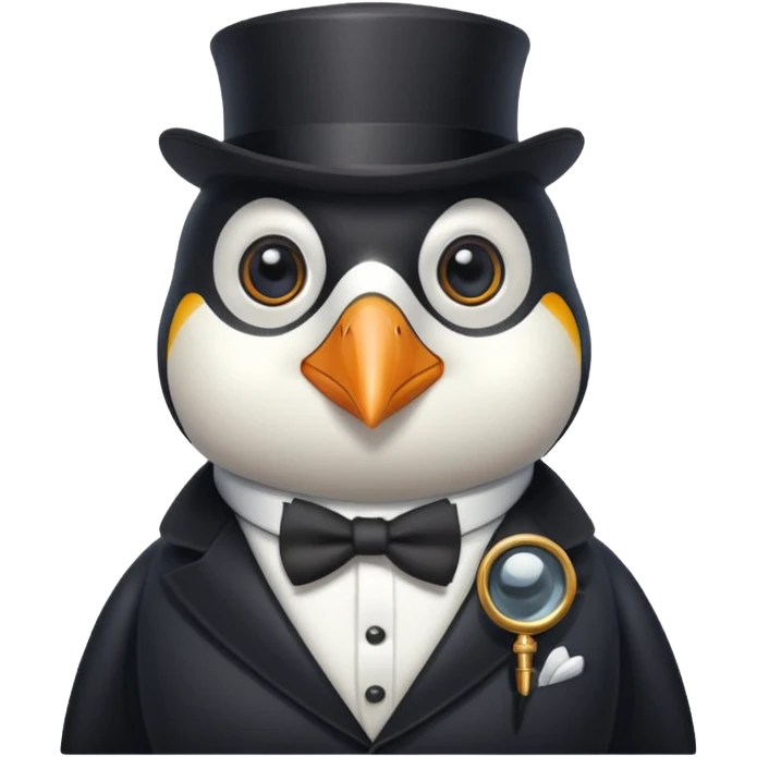 El rostro de Pingüino emoji