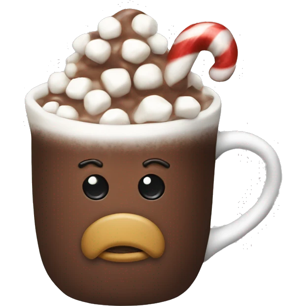christmas hot chocolate  emoji
