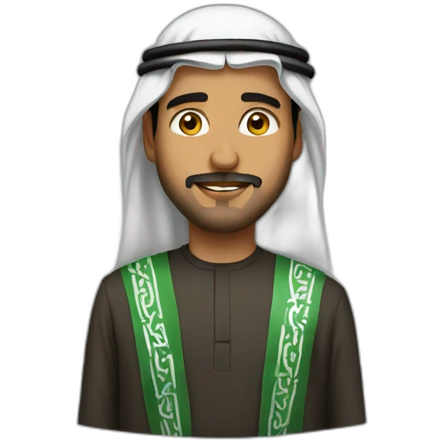 Saudi man emoji