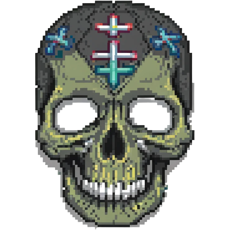 skull simple design emoji
