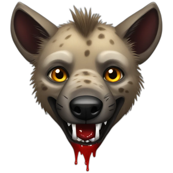 Bloody Hyena emoji