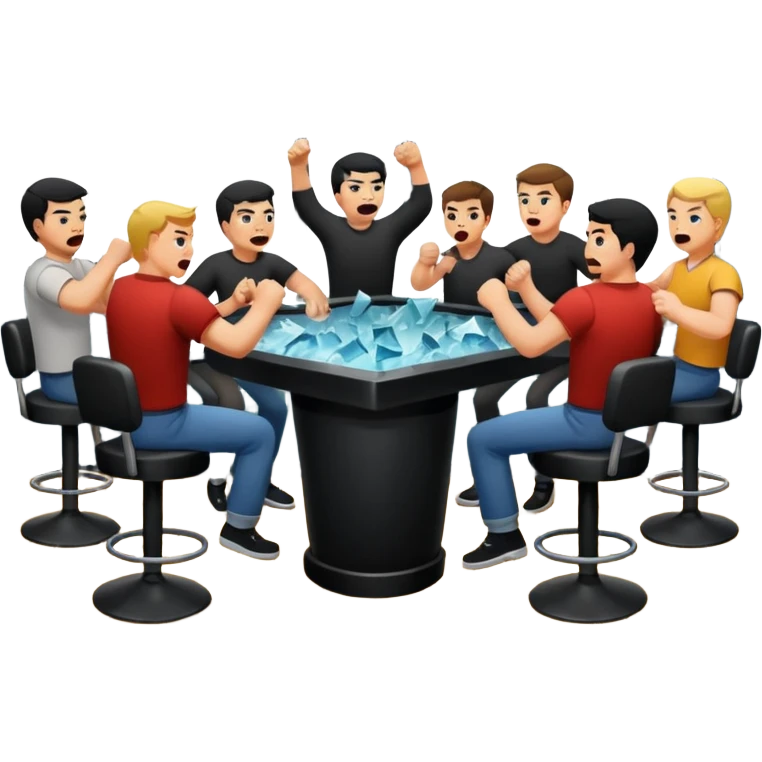 Bar fight  emoji