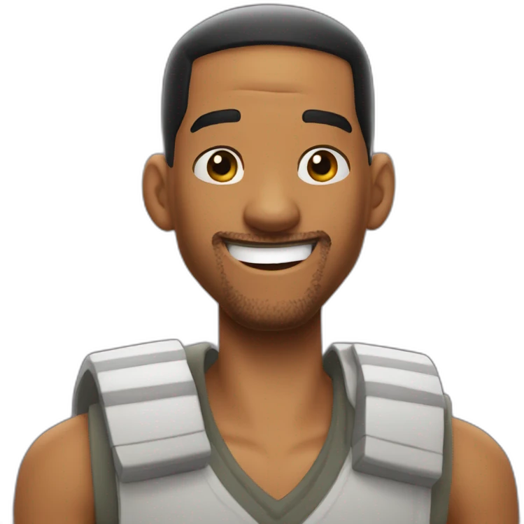 Will smith happy emoji