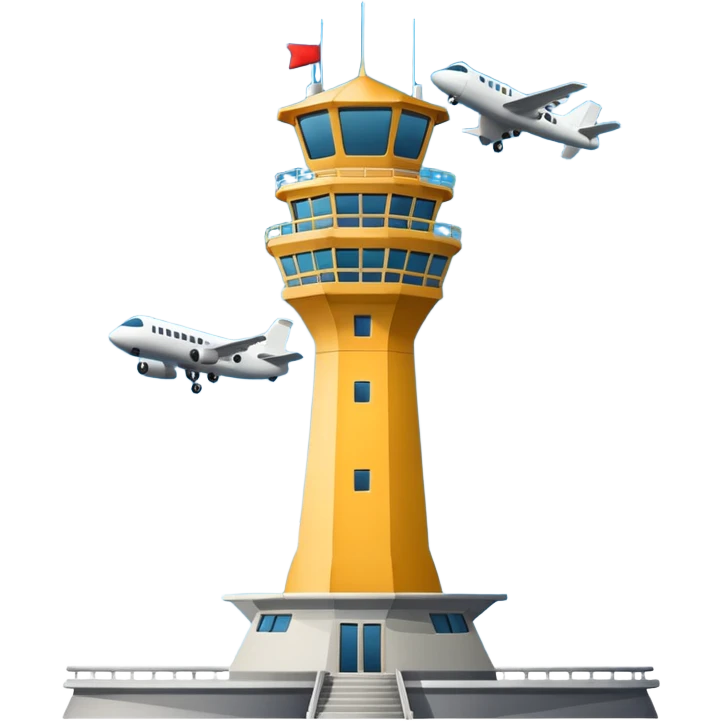 air traffic control tower emoji