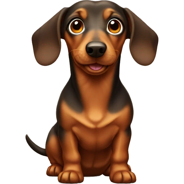 daschund emoji