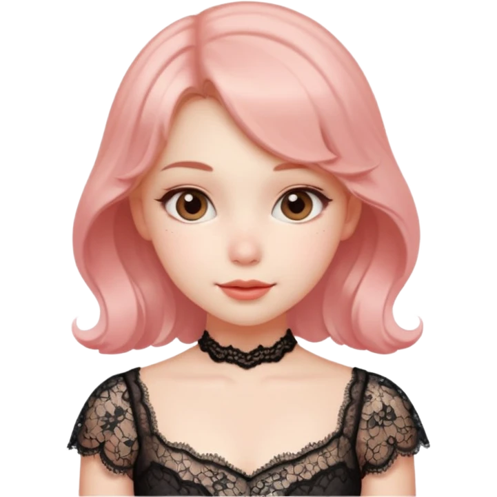coquette girl emoji