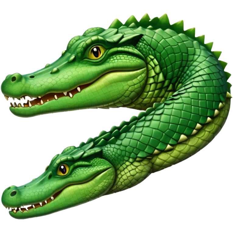 crocodile side view emoji