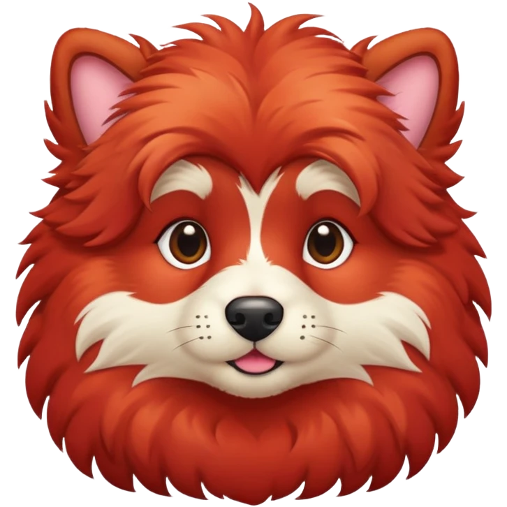 Red Havaneser  emoji