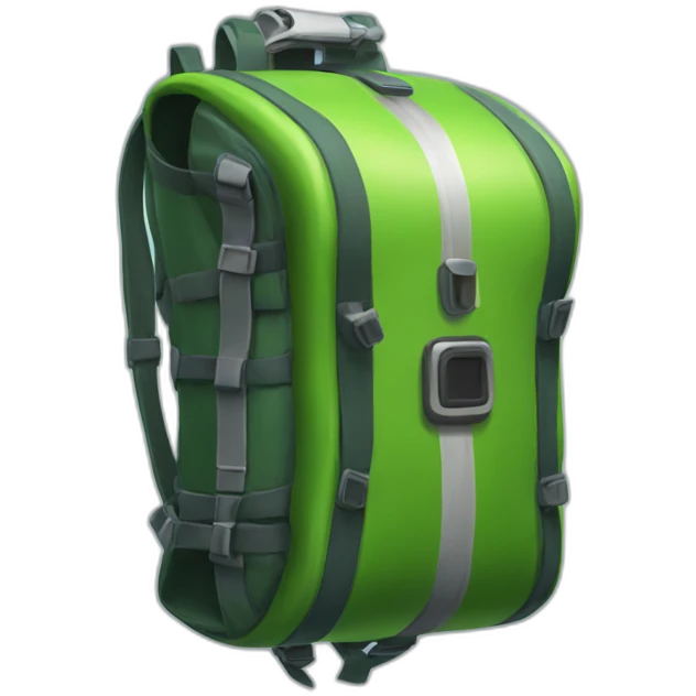 green jetpack emoji