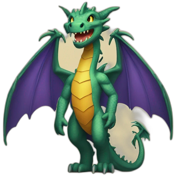 Dragon in dungeon emoji