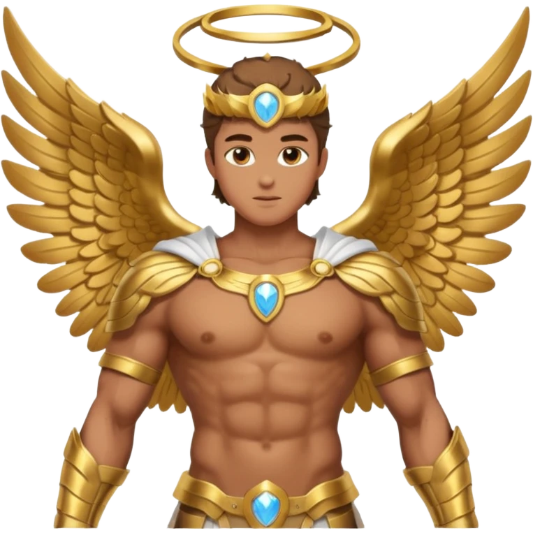 Aesthetic masculine archangel  emoji