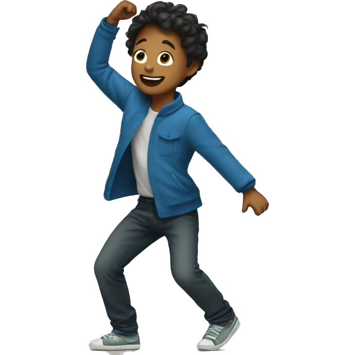 Boy dancing  emoji