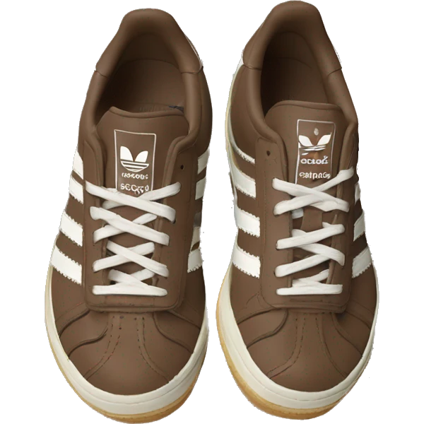 adidas spezial brown emoji