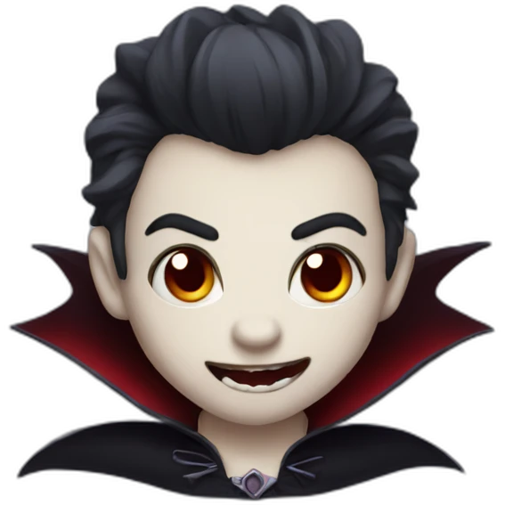 cute little Vampire emoji