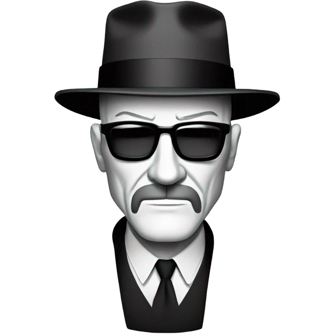 Breaking bad Heisenberg logo emoji