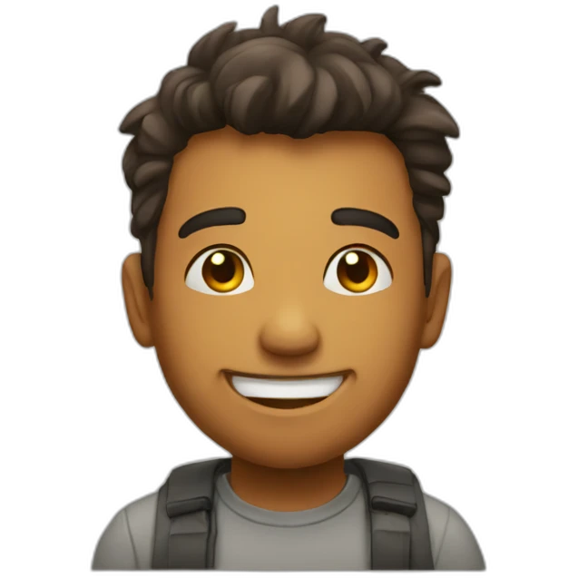 Happy alone emoji