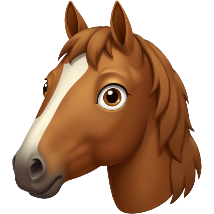 Confused horse with question marks  emoji