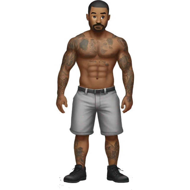 convict in tattoos emoji