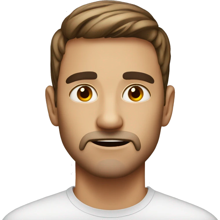 32 year old guy with bad allergies eyes are red.  emoji