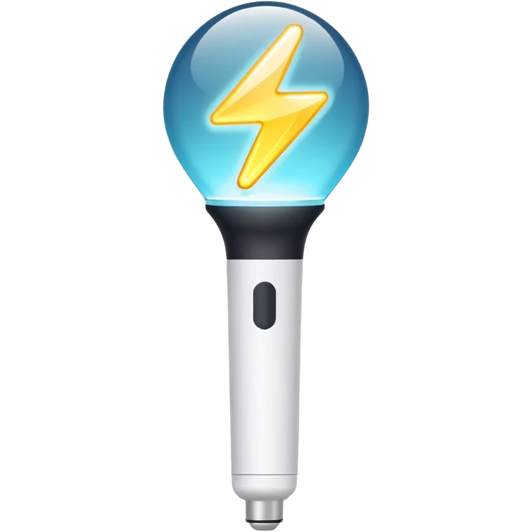 Huntrix lightstick emoji