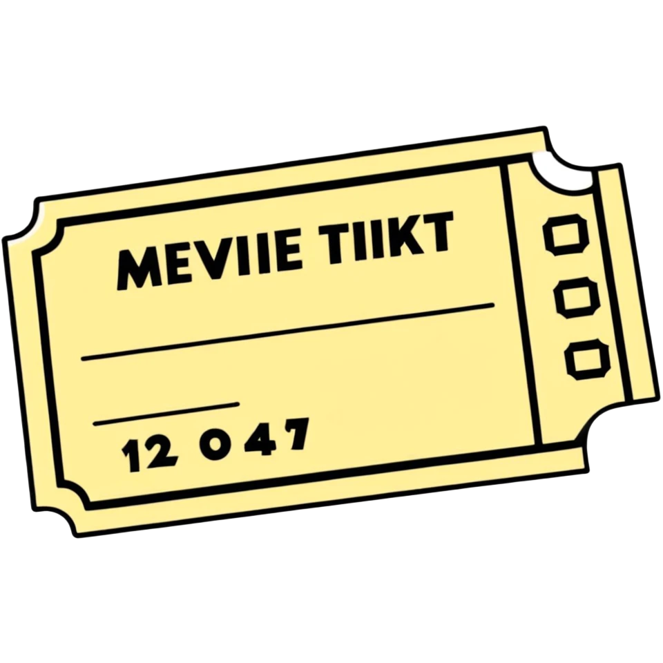 movie ticket emoji