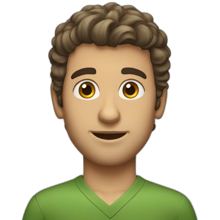 Nathan Behar pas de face emoji