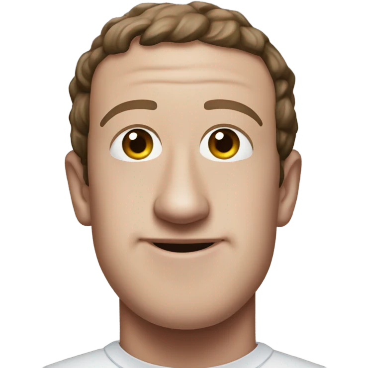 Black mark zuckerberg emoji