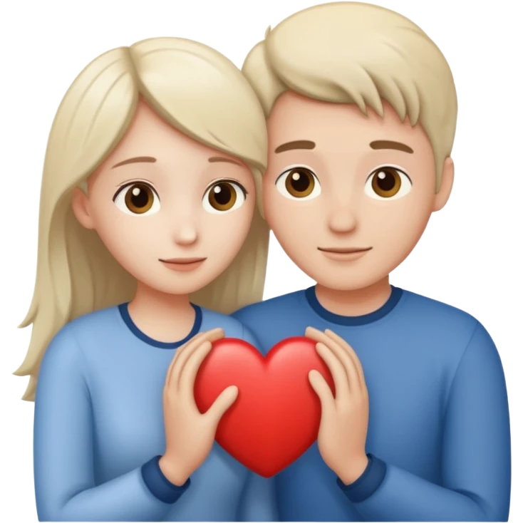 persone che si abbracciano 🫂 con cuore bianco 🤍  emoji