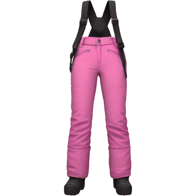 Pink Winter pants emoji