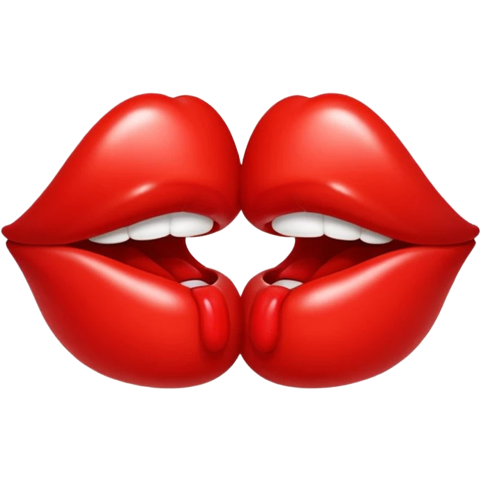 emoji kissing emoji