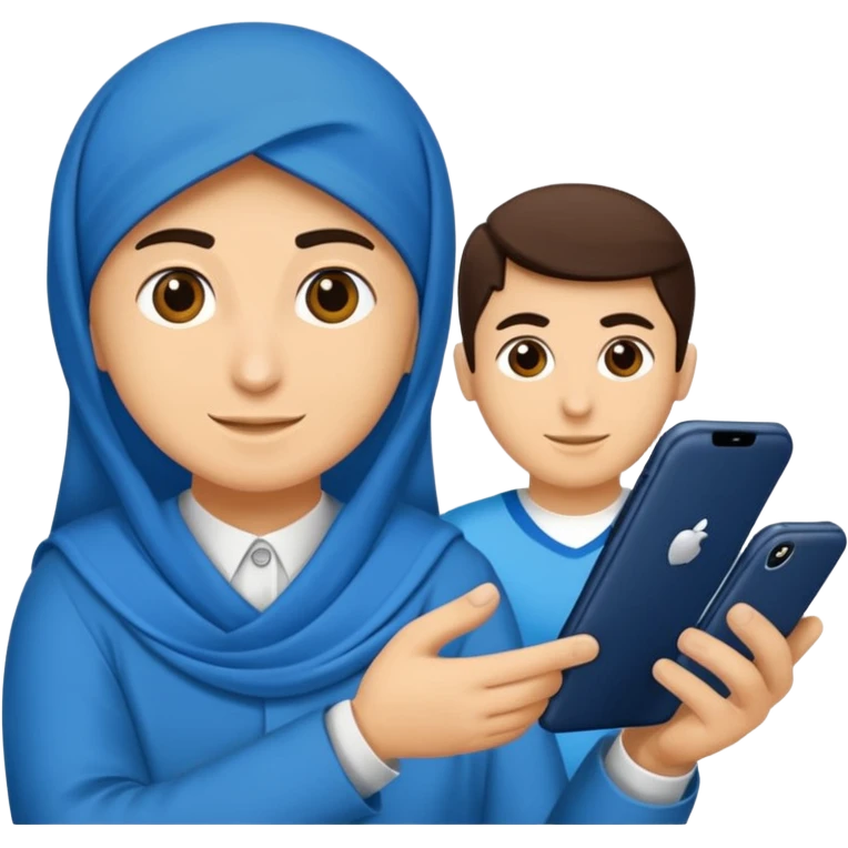 Doğu Türkistan bayrağı mavi emoji bayrağı mavi emoji