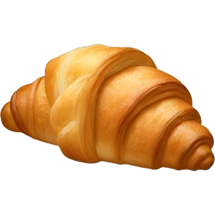 croissant eating croissant emoji