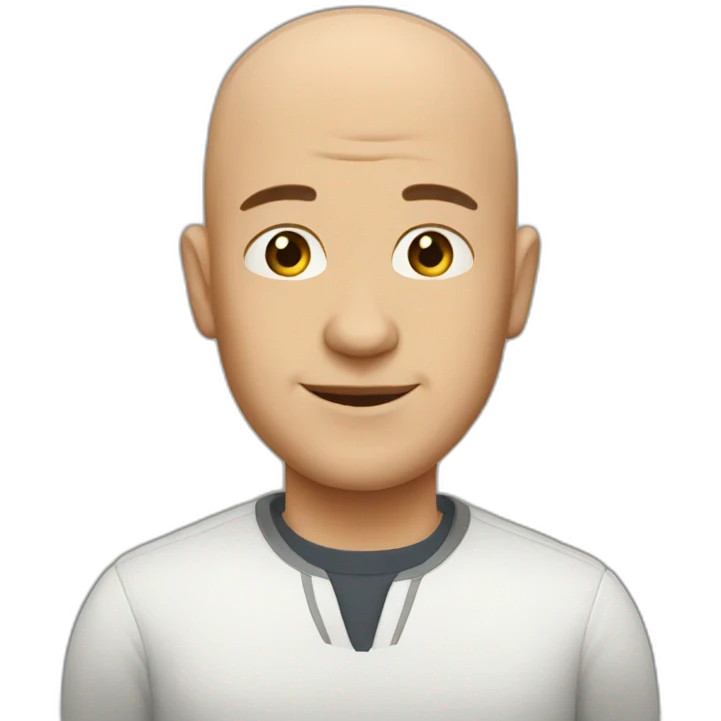 bald people emoji