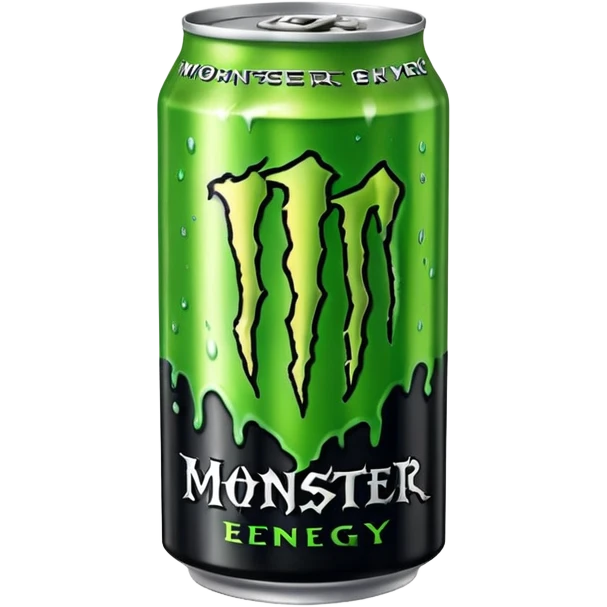 a can of Monster Energy drink emoji