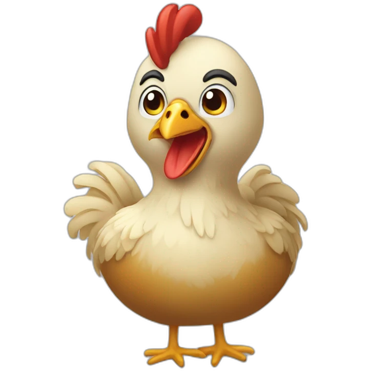 Poule emoji
