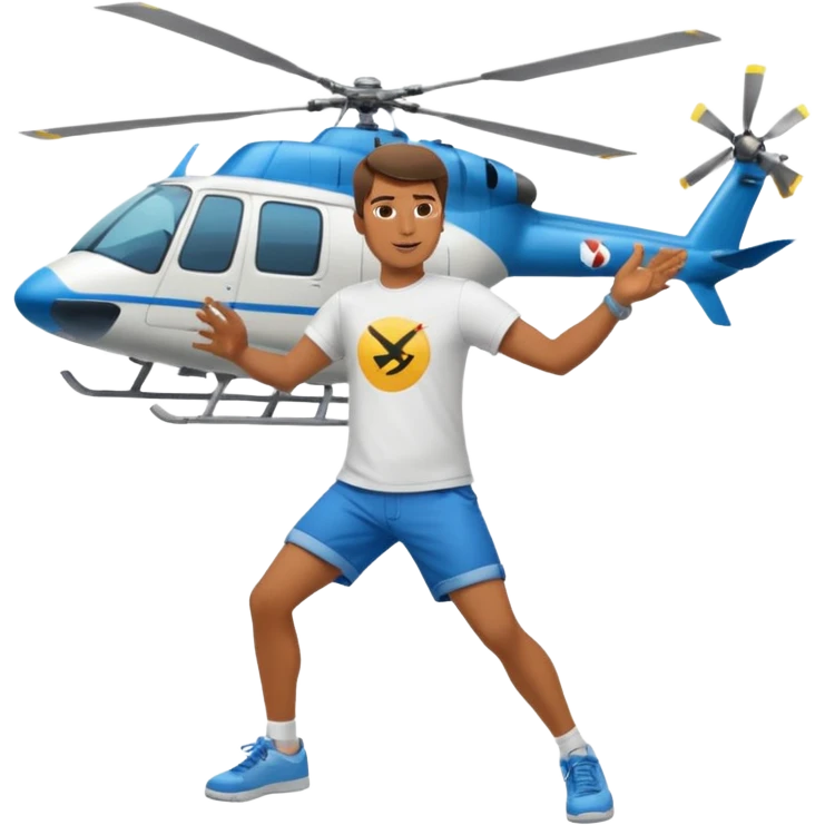  Animated naked dancing guy doing the helicopter emoji