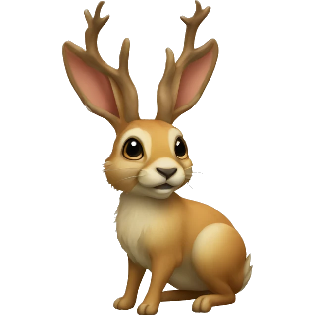 jackalope emoji