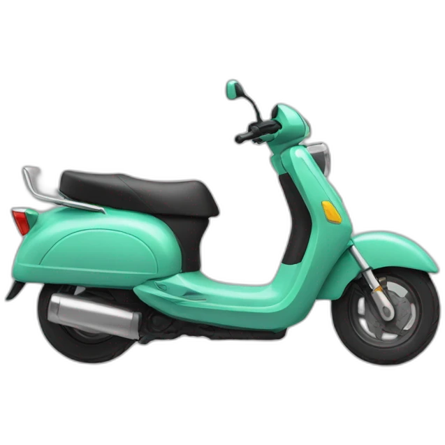 Motero scooter emoji