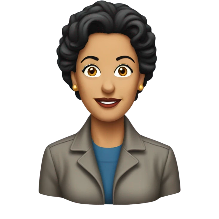Elaine from Seinfeld emoji