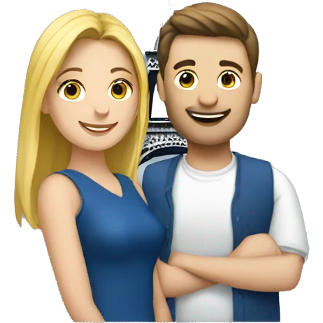 Couple with Eiffel tower emoji