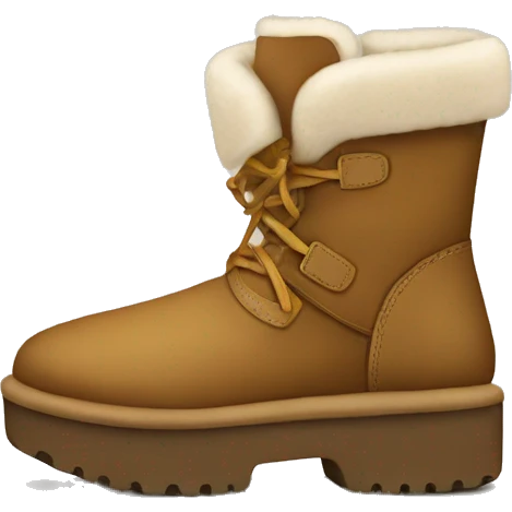 Uggs platforms emoji