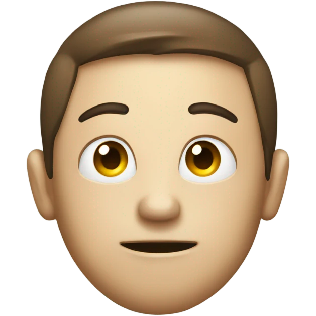 clock with the face of a person emoji