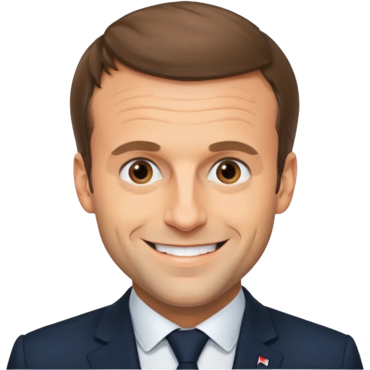 Emmanuel Macron emoji