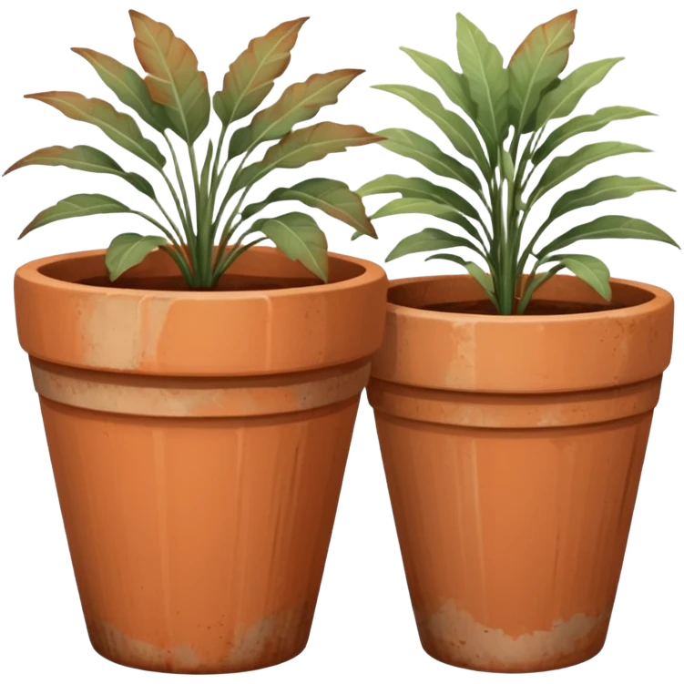 empty plant pots emoji