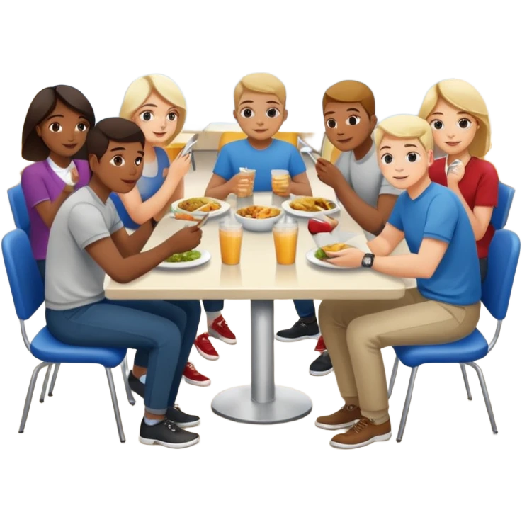 Corporate canteens emoji
