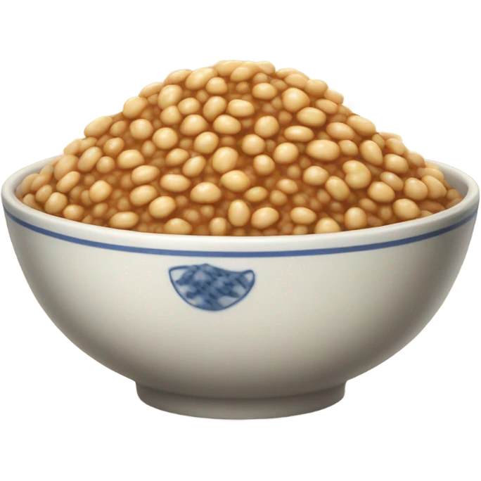 natto on rice emoji